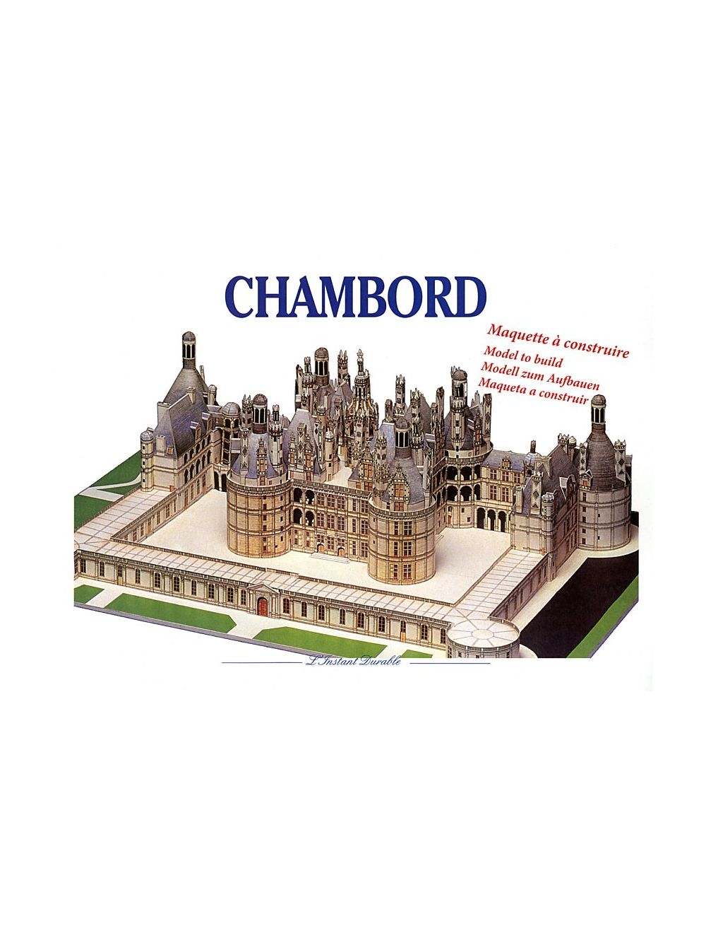 Chateau De Chambord Fentens Papermodels