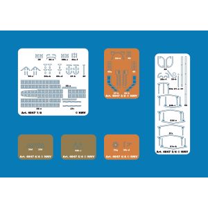 Lasercut detail set for SMS Sleipner