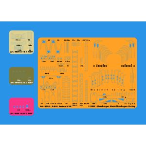 Lasercut detail set for SMS Emden Tropical Version