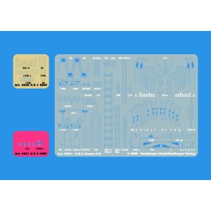 Lasercut detail set for SMS Emden Grey