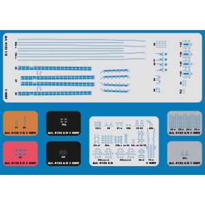 Lasercut detail set for S-boat S7 - S13