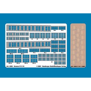 Lasercut detail set for Bremen IV Interior