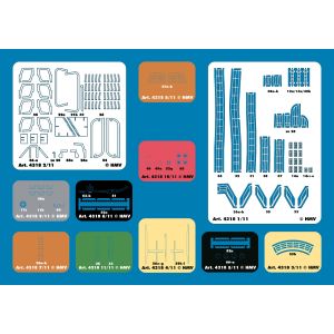 Lasercut detail set for Elbe 3