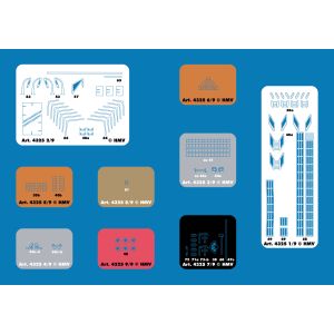 Lasercut detail set for Albatros