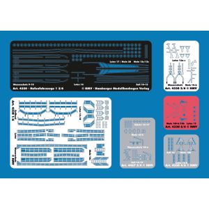 Lasercut detail set for Modern Harbor Boats