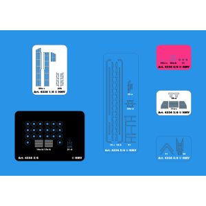 Lasercut detail set for Fast Crew Supplier Dona Diana