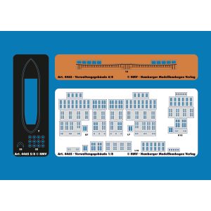 Lasercut detail set for Office Building