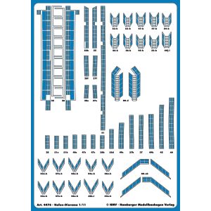 Lasercut detail set for Harbor Diorama