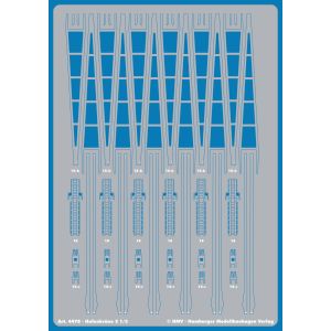 Lasercut detail set for Port Facility - Dockside Cranes 2