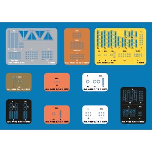 Lasercut detail set for Region A - Sea marks 1