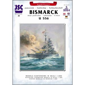 German Battleship Bismarck, U-Boat U556 and Catalina