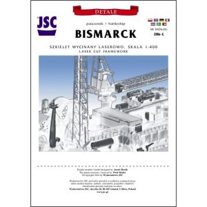 Lasercut Set frames for Bismarck