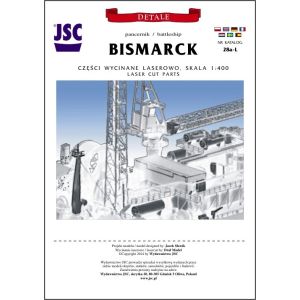Lasercut Set Details for Bismarck