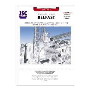 Lasercutsatz Rumpf für BELFAST