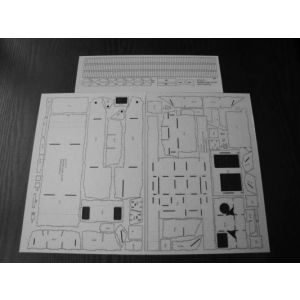 Lasercutset assault gun IV (SdKfz. 163)