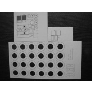 Lasercutset BA-10M Russian Armoured Car WW II