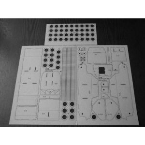 Lasercutset Russian Tank SU-76i