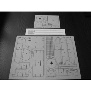 Lasercutset British Tank A12 MATILDA II MK II