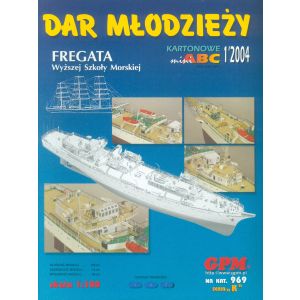 
Sailing training ship Dar Mlodziezy