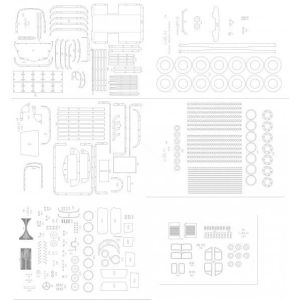 Lublin PKF Lasercut Spanten und Details