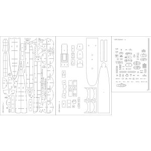 Lasercutsetframes and details for ORP Zwinny