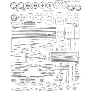 Lasercut Set for Messerschmitt Bf-109 E-3 