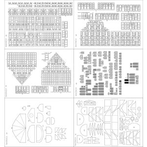 Lasercutset Frames & Windows for Church of Peace in Swidnica