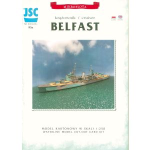 Britischer Kreuzer Belfast 1/250