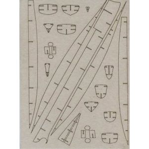 Lasercutset skeleton for Kit & Besschumni