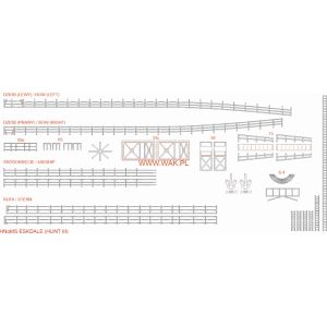 Lasercutset railings for Eskdale