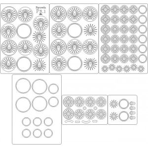 Lasercut Set wheels for P3.1