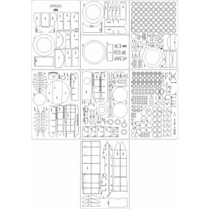 Lasercut Set frames for Brückenleger IV B