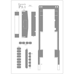 Lasercut Set platforms for P3.1