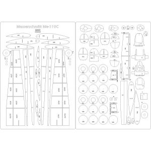 Lasercut Set frames for BF-110 C1