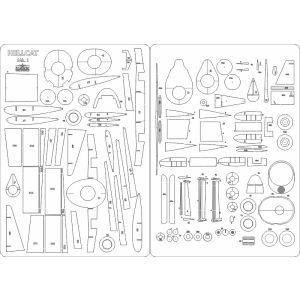 Lasercut Set frames for Hellcat Mk.I