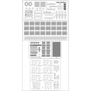 Lasercut Set details for Graf Zeppelin