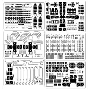 Lasercut Set details for IJN Kongo