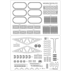 Lasercut Set details for Weser