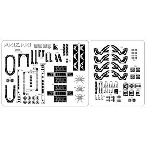 Lasercut Set details for IJN Akizuki