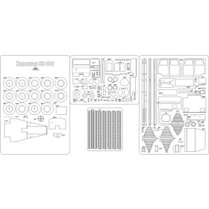 Lasercut Set frames and details for Hanomag SS 100