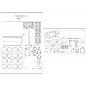 Lasercut Set frames for Steyr RSO/01