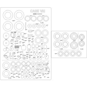 Lasercut Set frames and details for CASE VAI